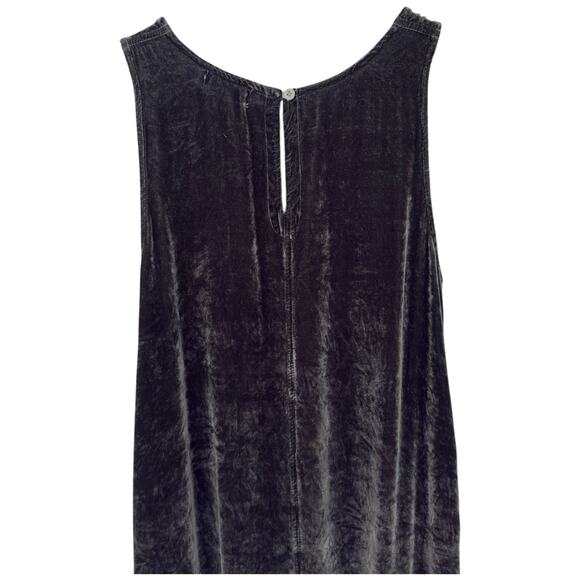 CP Shades Jacqui Velvet Sleeveless Silk Blend Dress Size M - Picture 9 of 9